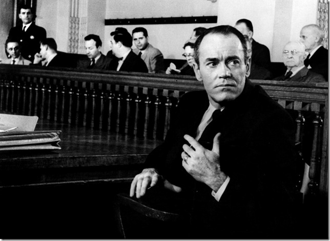 Henry Fonda in “The Wrong Man.” (1956)