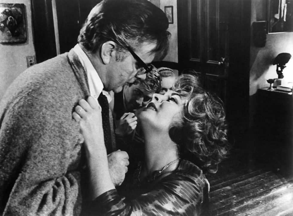 Richard Burton and Elizabeth Taylor in the film version of Edward Albee’s Who’s Afraid of Virginia Woolf? (1966)