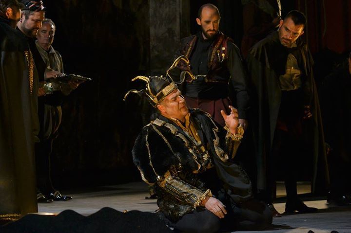 Michael Chioldi as Rigoletto, in a 2015 production in Jalisco, Mexico. Chioldi will perform this role for Palm Beach Opera in March.