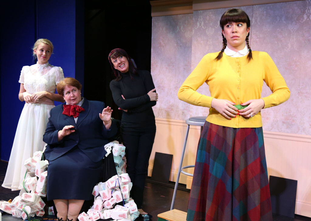 Betsy Graver, Elizabeth Dimon, Niki Fridh and Jessica Farr in The Three Sisters of Weehawken.