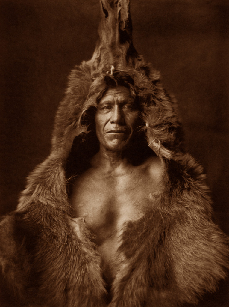 Bear’s Belly (1908), by Edward S. Curtis. Bear’s Belly was a prominent leader of the Arikara tribe.