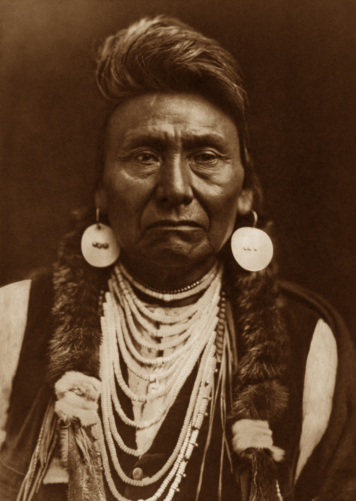 Chief Joseph (1903), by Edward S. Curtis. This iconic image depicts the chief of the Nez Perce Indians. 
