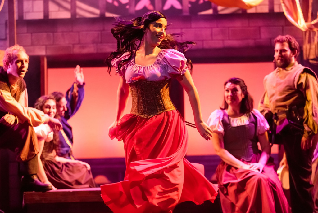 Shenise Nunez in The Hunchback of Notre Dame. (Photo by Jim Hall)