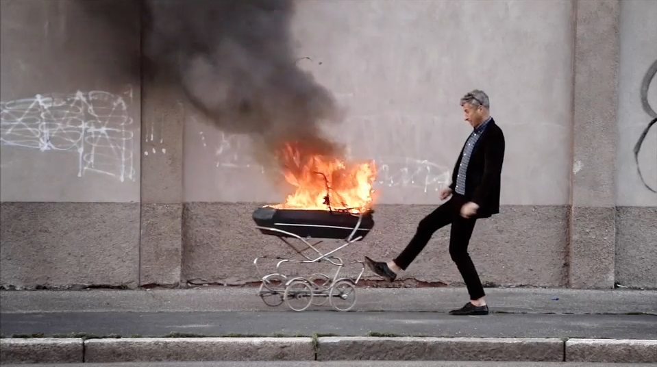 Maurizio Cattelan, in Be Right Back.