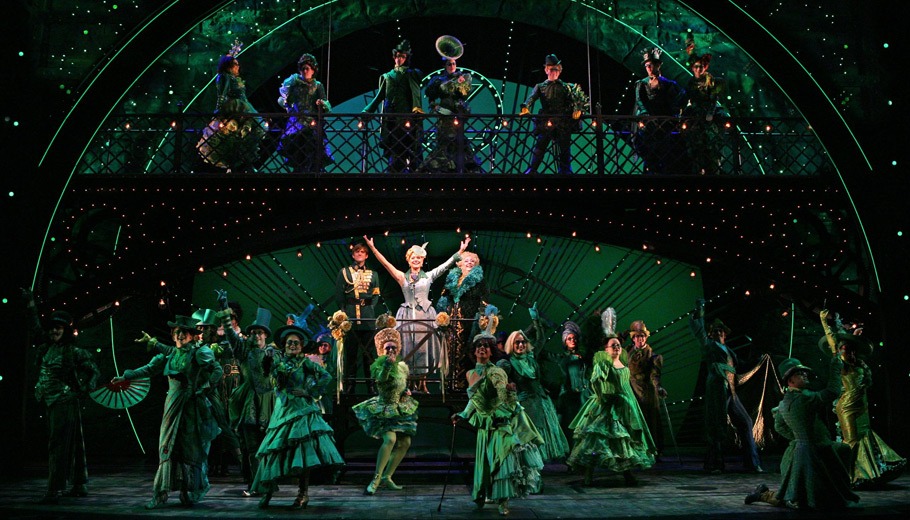 A scene from Wicked. (Photo by Joan Marcus)
