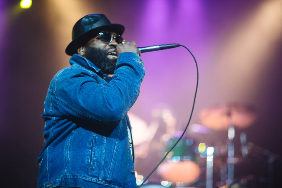 Tariq Trotter of The Roots in concert Monday in Boston. (Photo by Steve Atkinson / via Facebook)