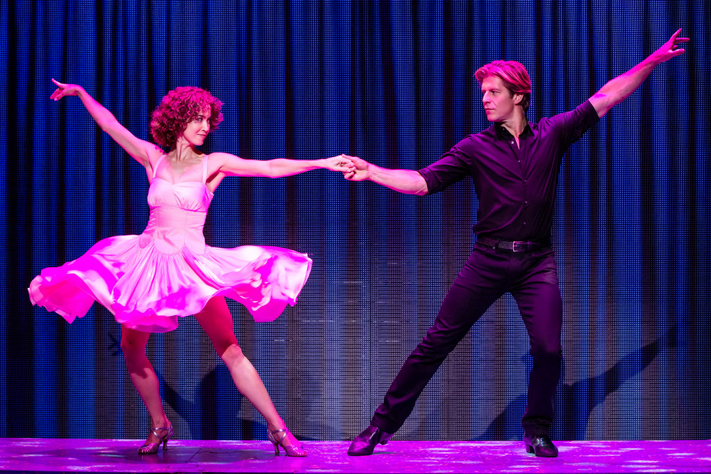 Bronwyn Reed and Christopher Tierney in Dirty Dancing. (Photo by Matthew Murphy)