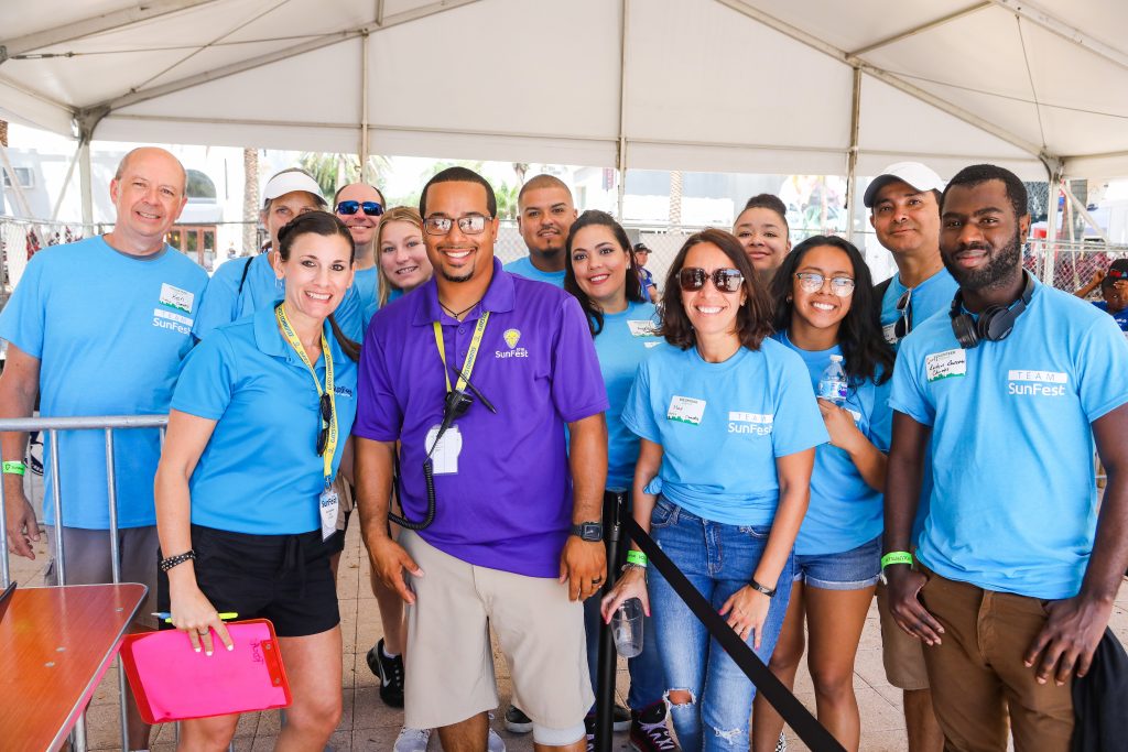In 40th year, SunFest celebrates the volunteers who make the music happen