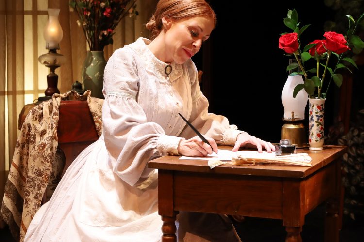 After scoring virtual COVID hit, Dramaworks brings ‘Belle of Amherst’ back to stage