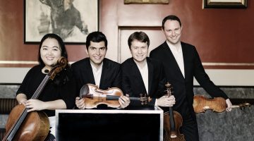At Four Arts, Calidore String Quartet turns in knockout performance