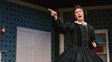 Postcard from Broadway No. 4: Mary Todd Lincoln, played for (some) laughs