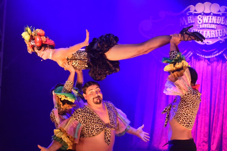 Capacity audience on hand for throwback show from ‘Mr. Swindle’s Peculiarium’